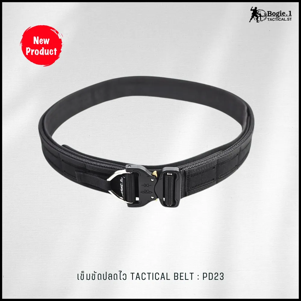 Tactical Belt BOGIE.1cobra: PD23 (Velcro-รอบเส้น)